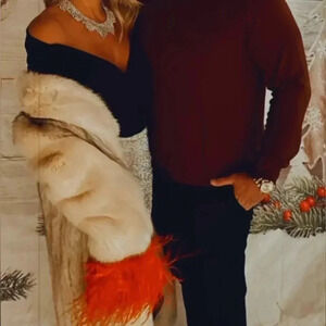 Silver sequence mini skirt